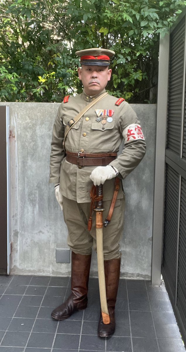日本軍憲兵… #日本軍 #日本陸軍 #軍刀 #軍装