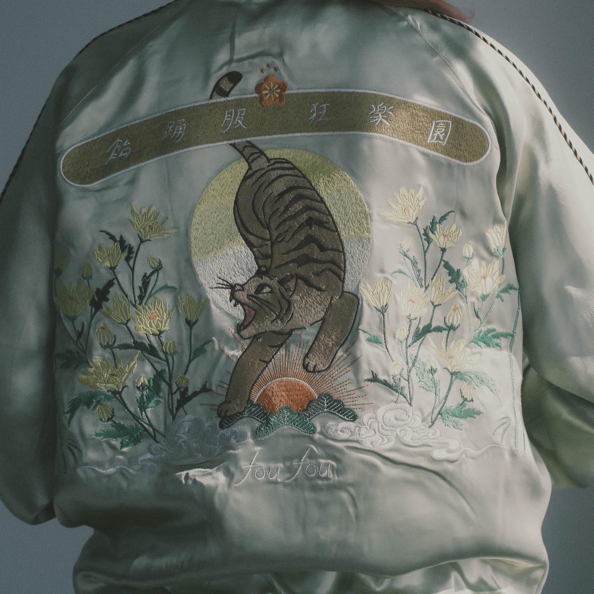 ジャンスカがあまりにも人気なので！スカジャンも作りましたー