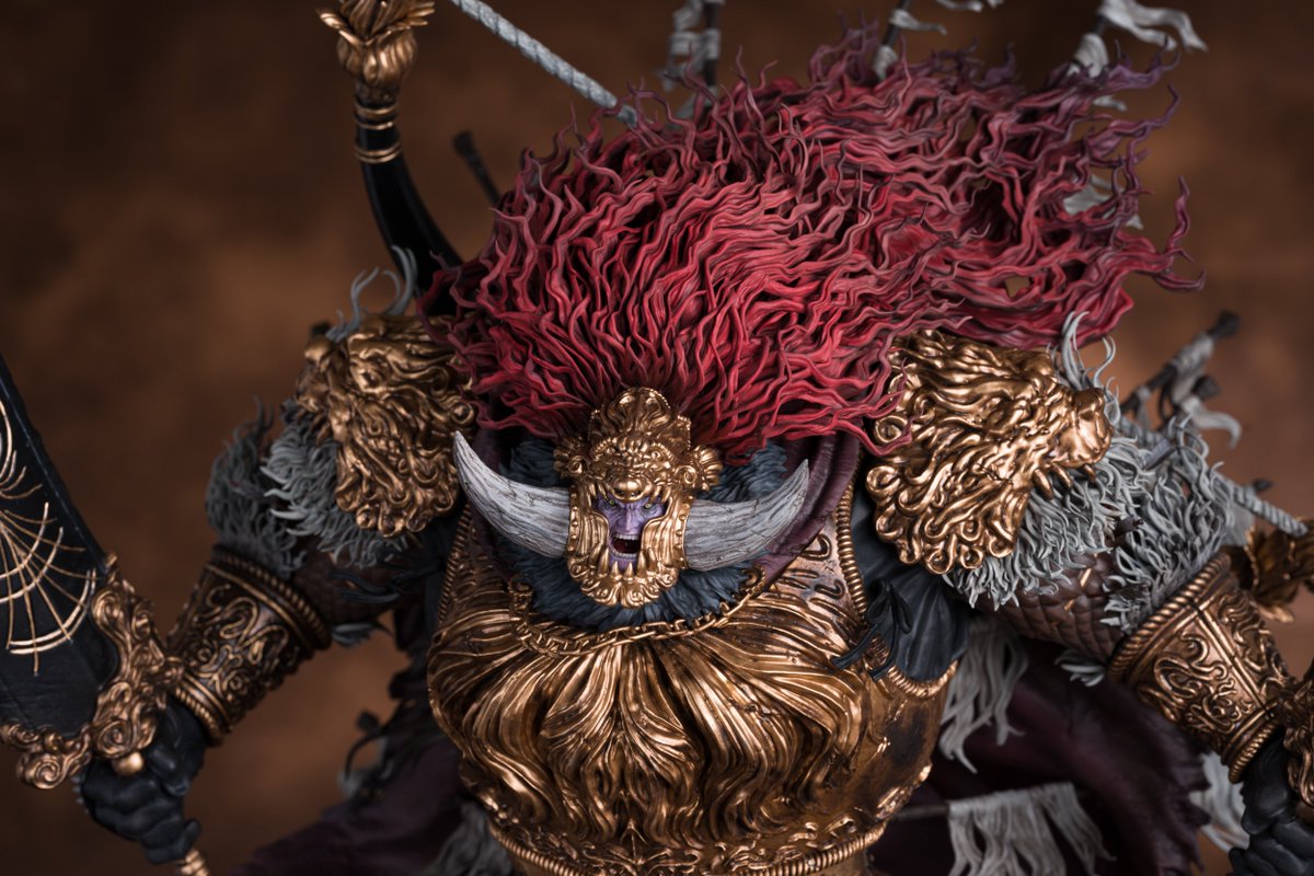 ELDENRINGより、星砕きのラダーン を作成しました。WFにてガレージ