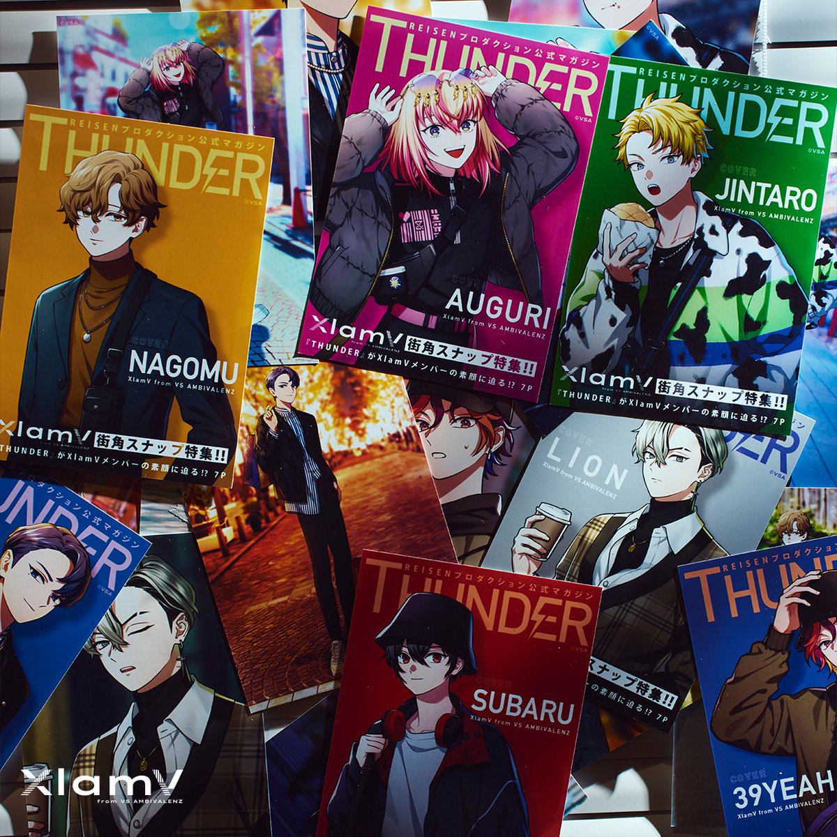 ┈┈┈┈┈┈┈┈ 🌃 XlamVスナップショットフェア 新グッズ実物紹介