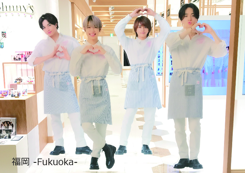 ジャニーズショップアンバサダー】 各店舗では本日よりスタンディがお