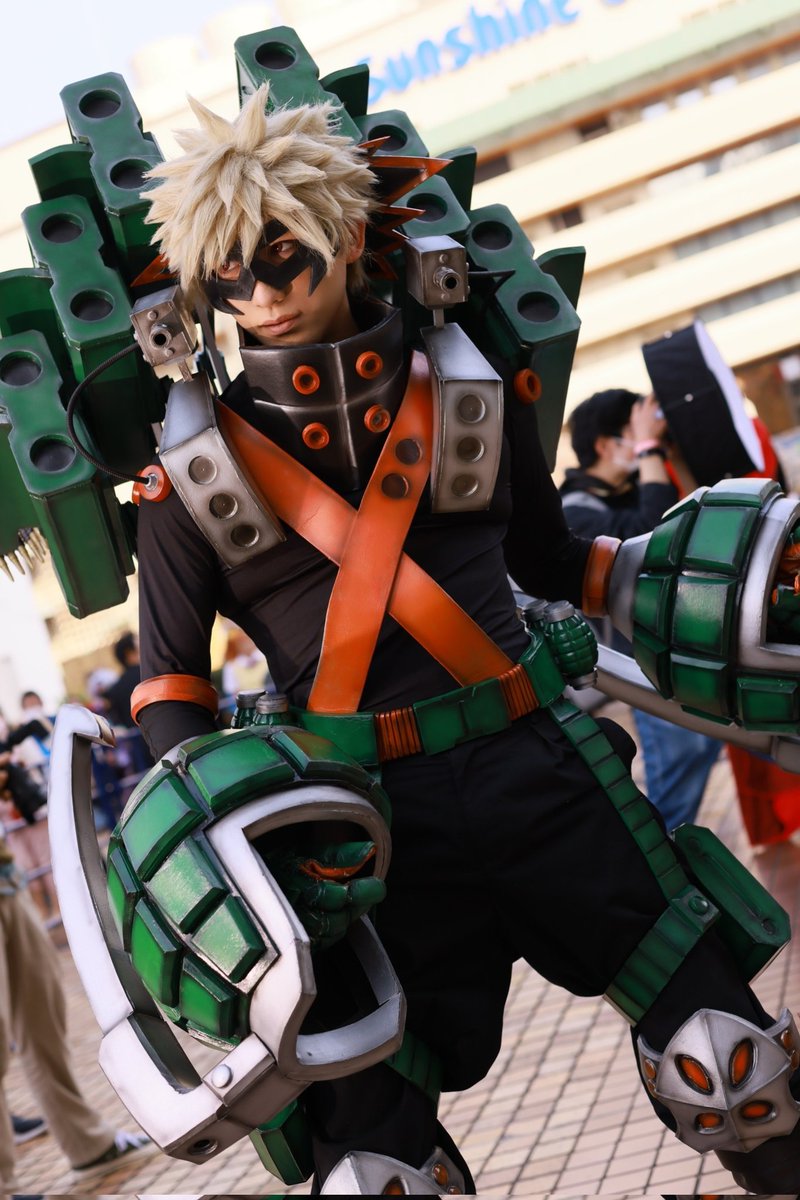 ヒロアカ/コスプレ】 爆豪勝己 ストレイフパンツァー Photo:Sさん #僕