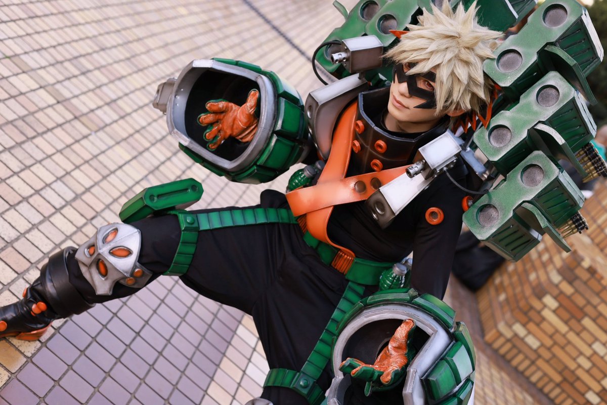ヒロアカ/コスプレ】 爆豪勝己 ストレイフパンツァー Photo:Sさん #僕