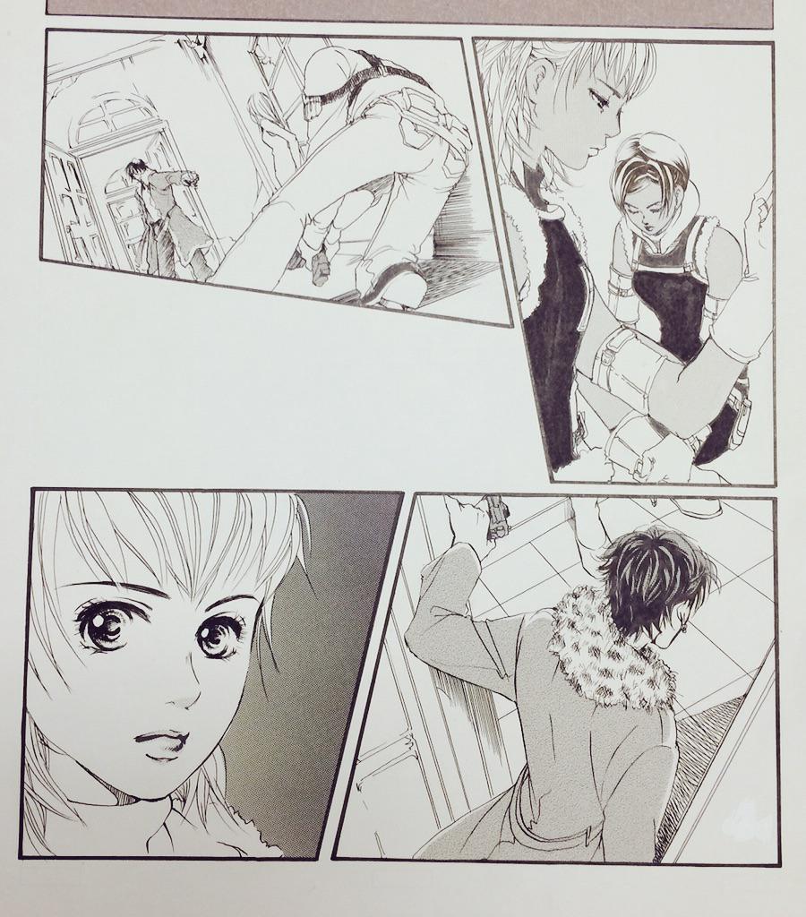 悪魔で候のポスターの裏のイラスト？漫画？近未来なんだか なん