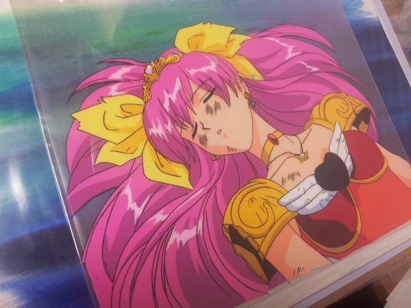 整理中…ウェディングピーチのセル画。変身バンクでも必殺技バンクでも