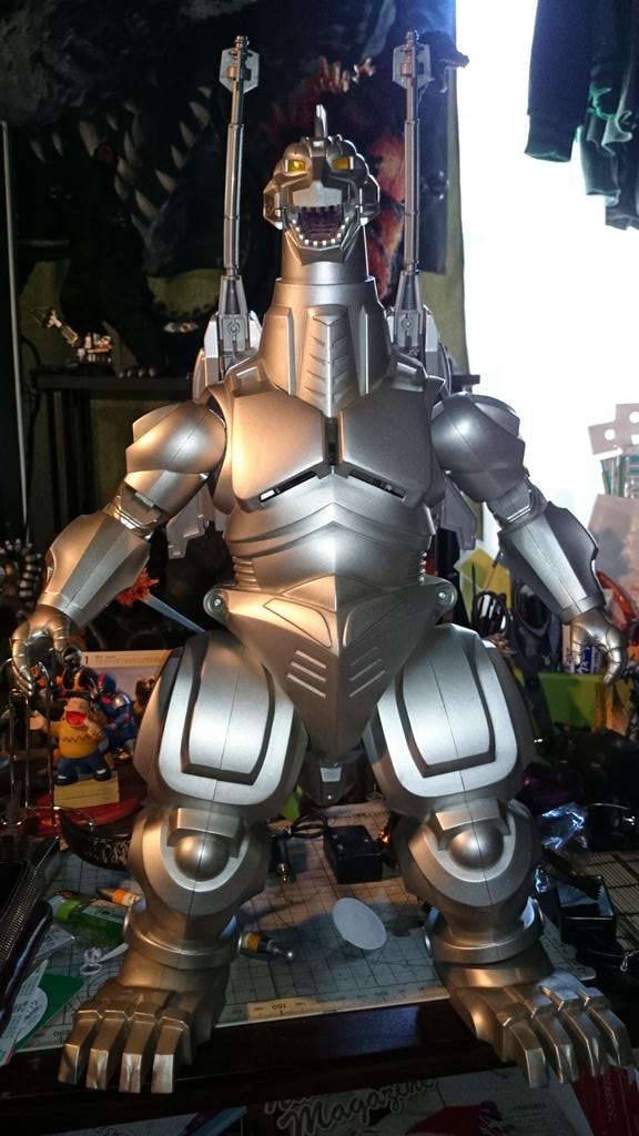 ずっと欲しかったキングスケールの超電装獣メカゴジラを入手(^p