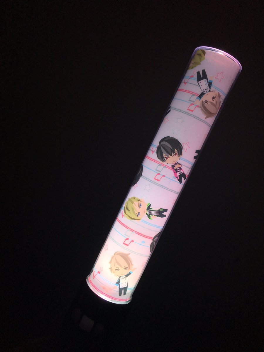 A5クリアファイルを…… ……………ペンライトにセット😈✌️✨ #ときレス