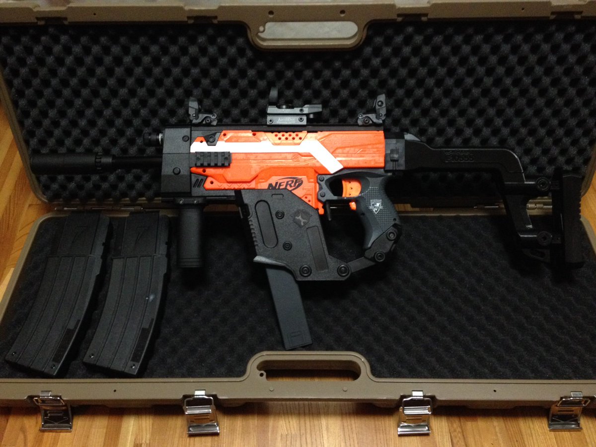 で、Workerのクリスベクターキット装着してはい完了。仕上がりはこんな