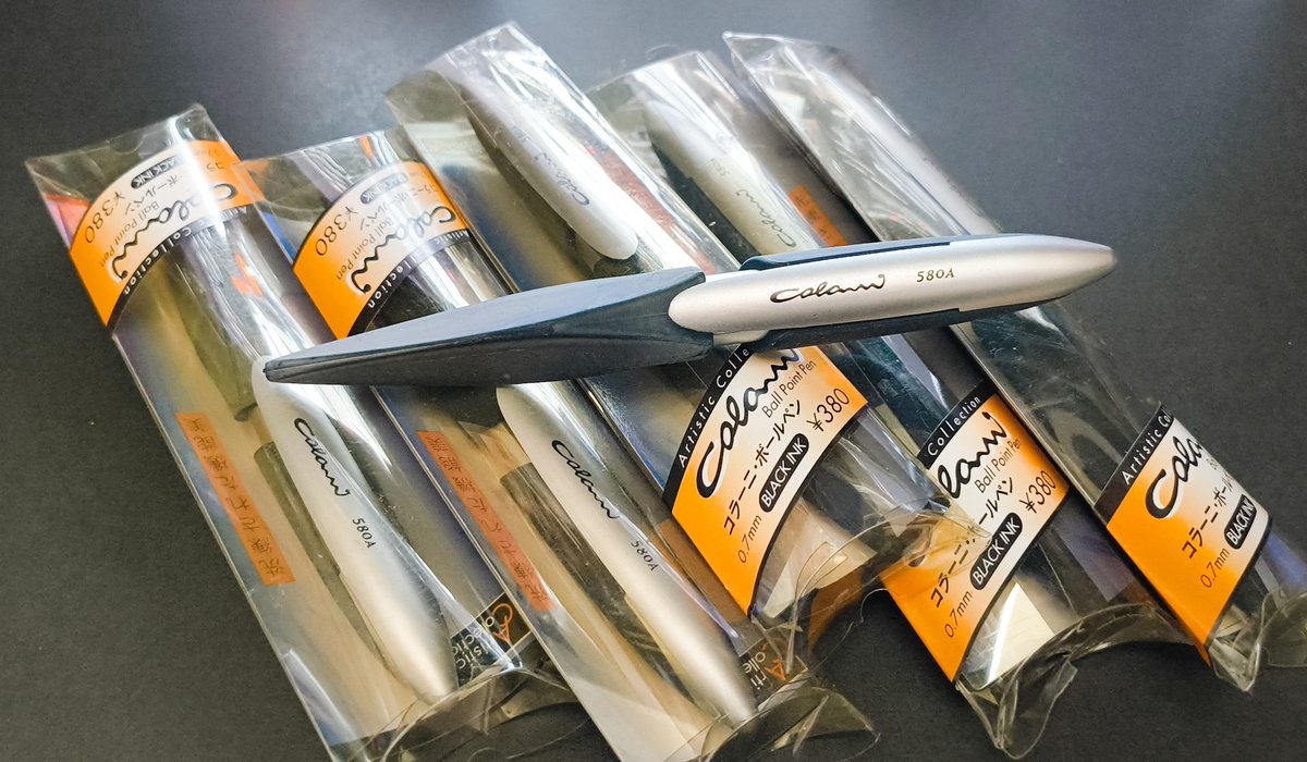 Luigi Colani 580A Ballpoint Pen 当時コンビニ売りで380円 日本で