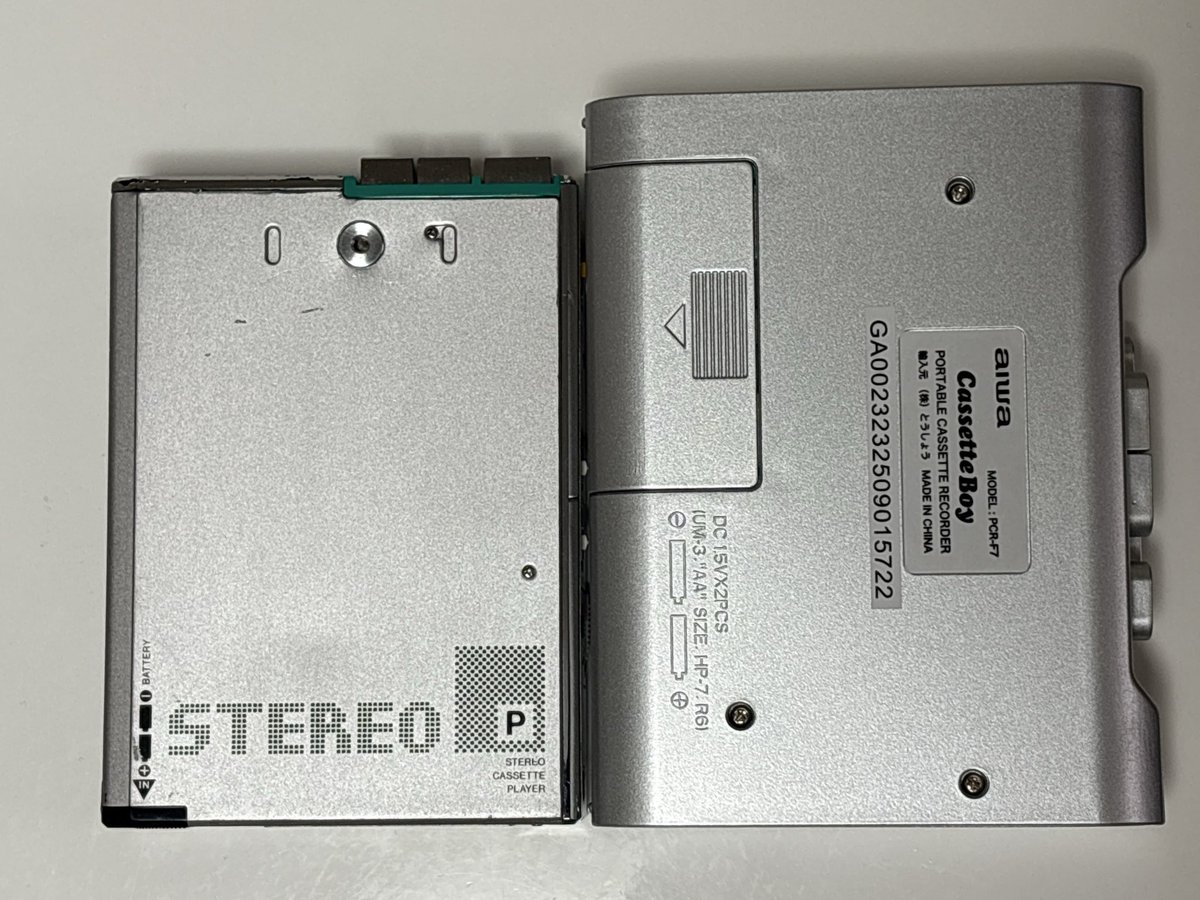 カセットボーイを比べてみた😁 大きくなったね🤔 #ドンキ #ドン