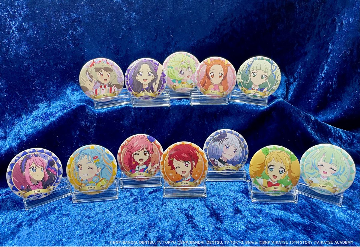 🆕商品情報 📆11/15(土) 発売 🎂バースデー缶バッジ Season＜11～12月