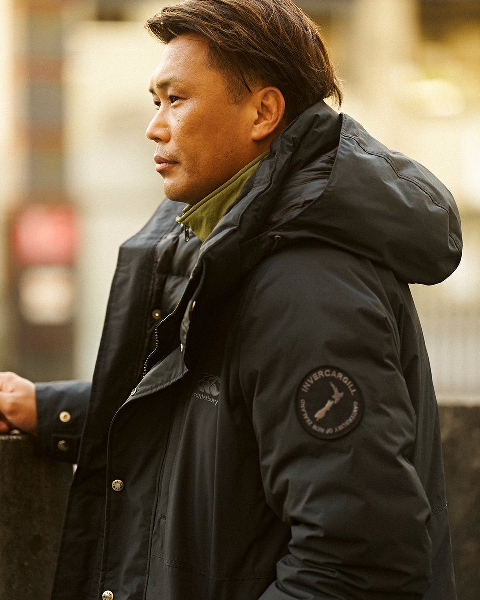 🏉冬の相棒、インバーカーギルダウン🏉 ラグビー選手が冬の試合で着る