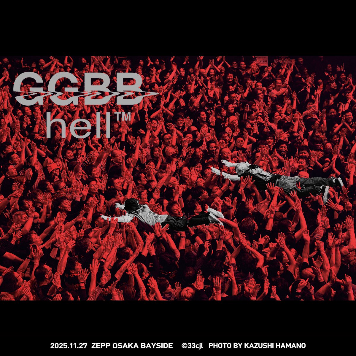 11/27(木)は、Zepp Osaka Baysideにて