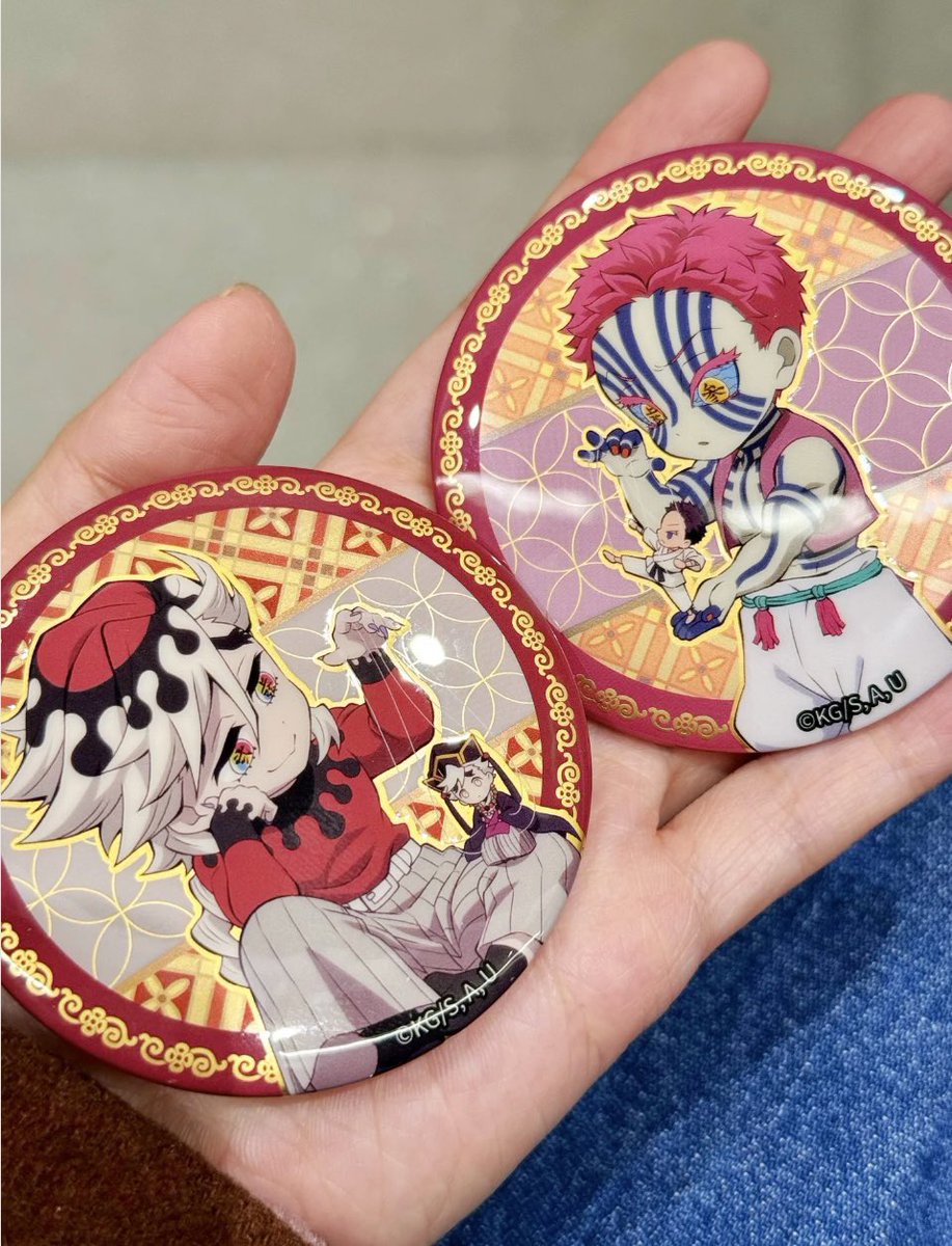 中国限定デザインの鬼滅の刃 缶バッジ めっちゃ期待度上がってキタ
