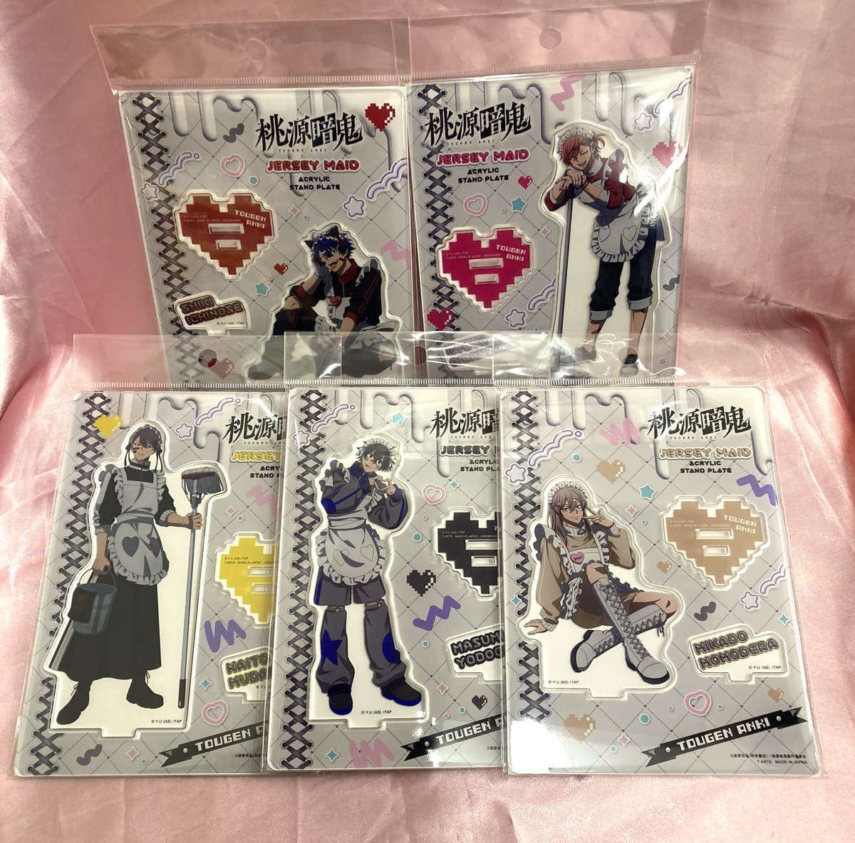 🍑#桃源暗鬼👹 『ジャージメイドA5ポストカードセット』 『ジャージ