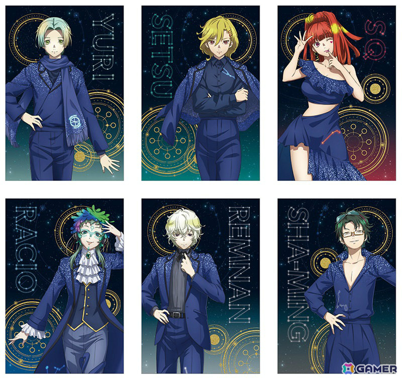 TVアニメ「グノーシア」ユーリやセツ、SQら6人が神秘的な装いに身を