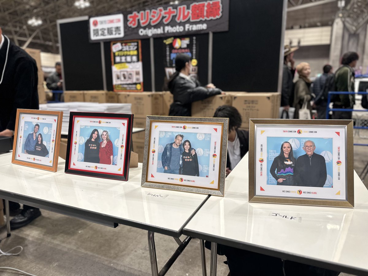 東京コミコン2025 🗼 セレブとの記念写真の専用フレーム🖼️🌈 今回も