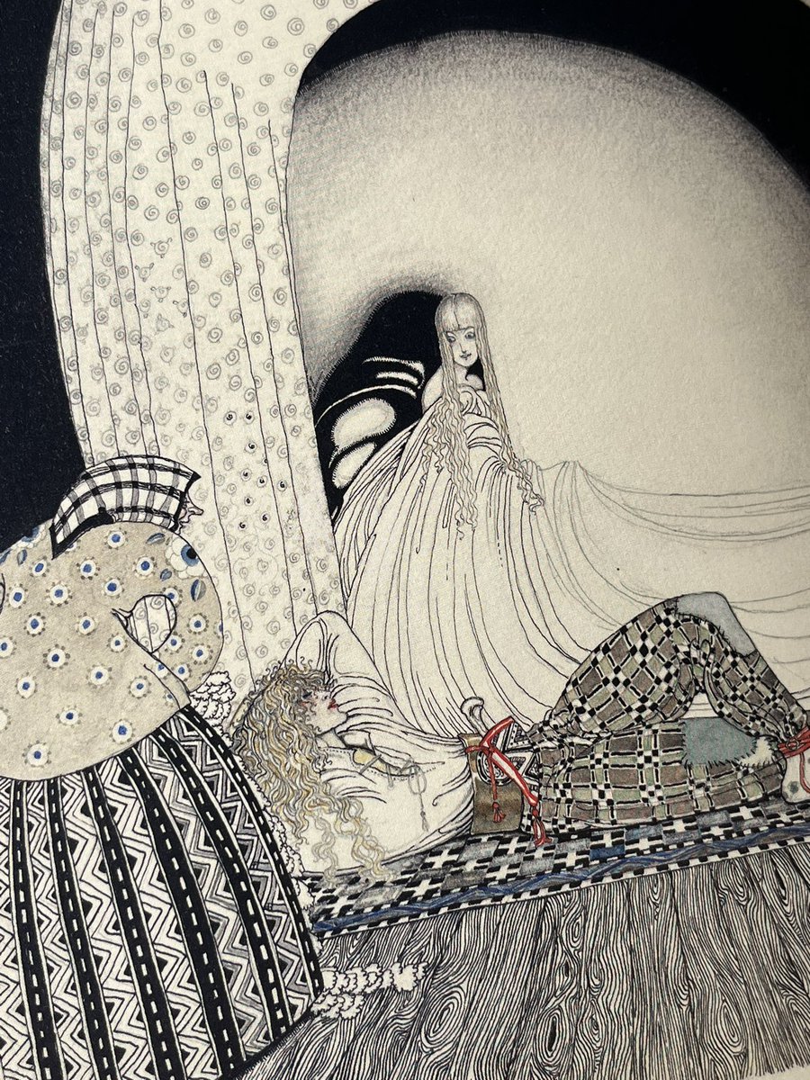 カイ・ニールセンの美し過ぎる挿絵。 現代でも十二分に通用するレベル。