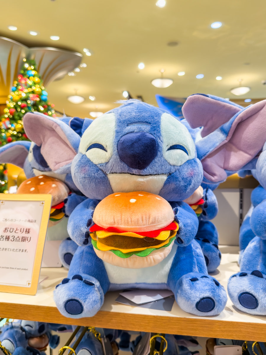 もぐもぐシリーズ☆ ディズニーストア スティッチ、ルーベン、ニック