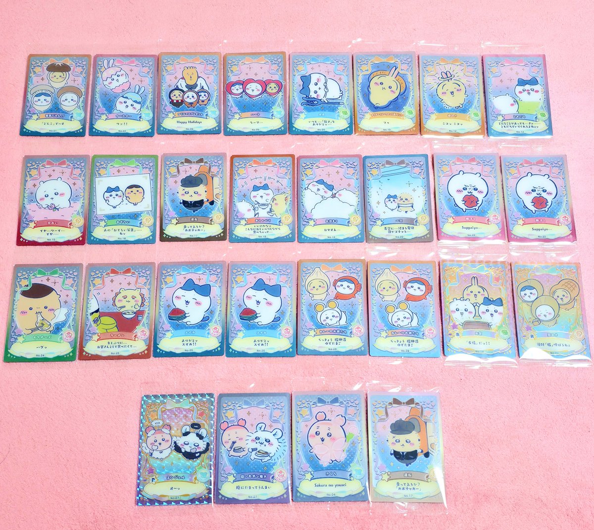ちいかわウエハースラッキーカードコレクション2 2箱買って交換希望を