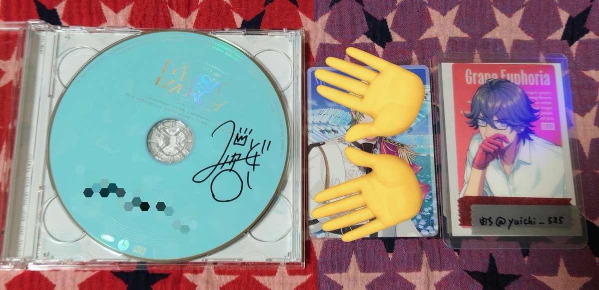 うたプリ 15th AnniversaryCD 帝ナギ 直筆サイン うたプリ