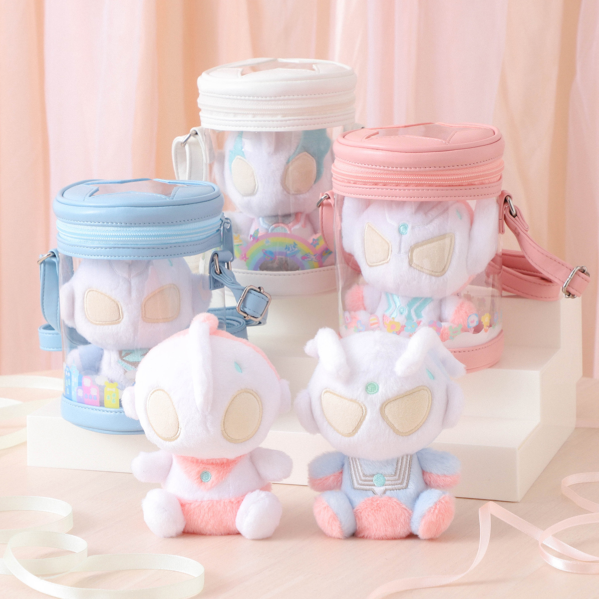 ☆M78ULTRAMAN POPUP SHOP☆ 【ふわふわお座りぬいぐるみ パステル