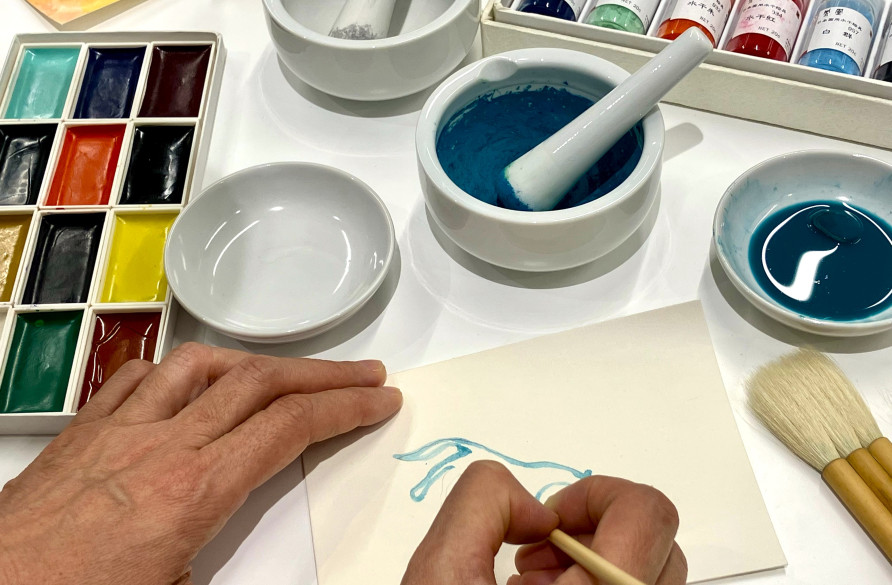 1/17(土)開催＃ACラボ 参加申込受付中 ！／ 日本画で使われる岩絵の具