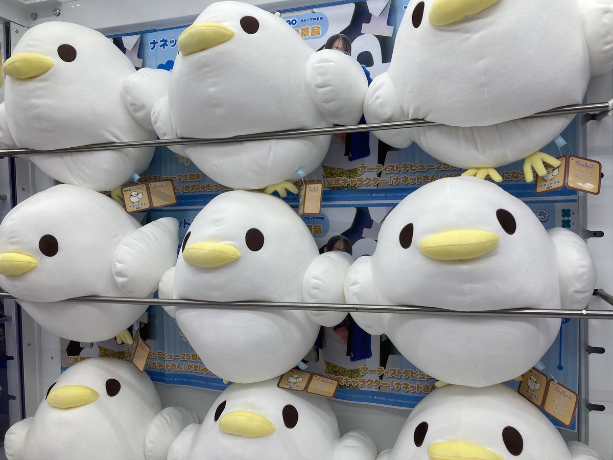 新景品入荷情報】 ナネットさん ましゅもっち～GiGOグループのお店