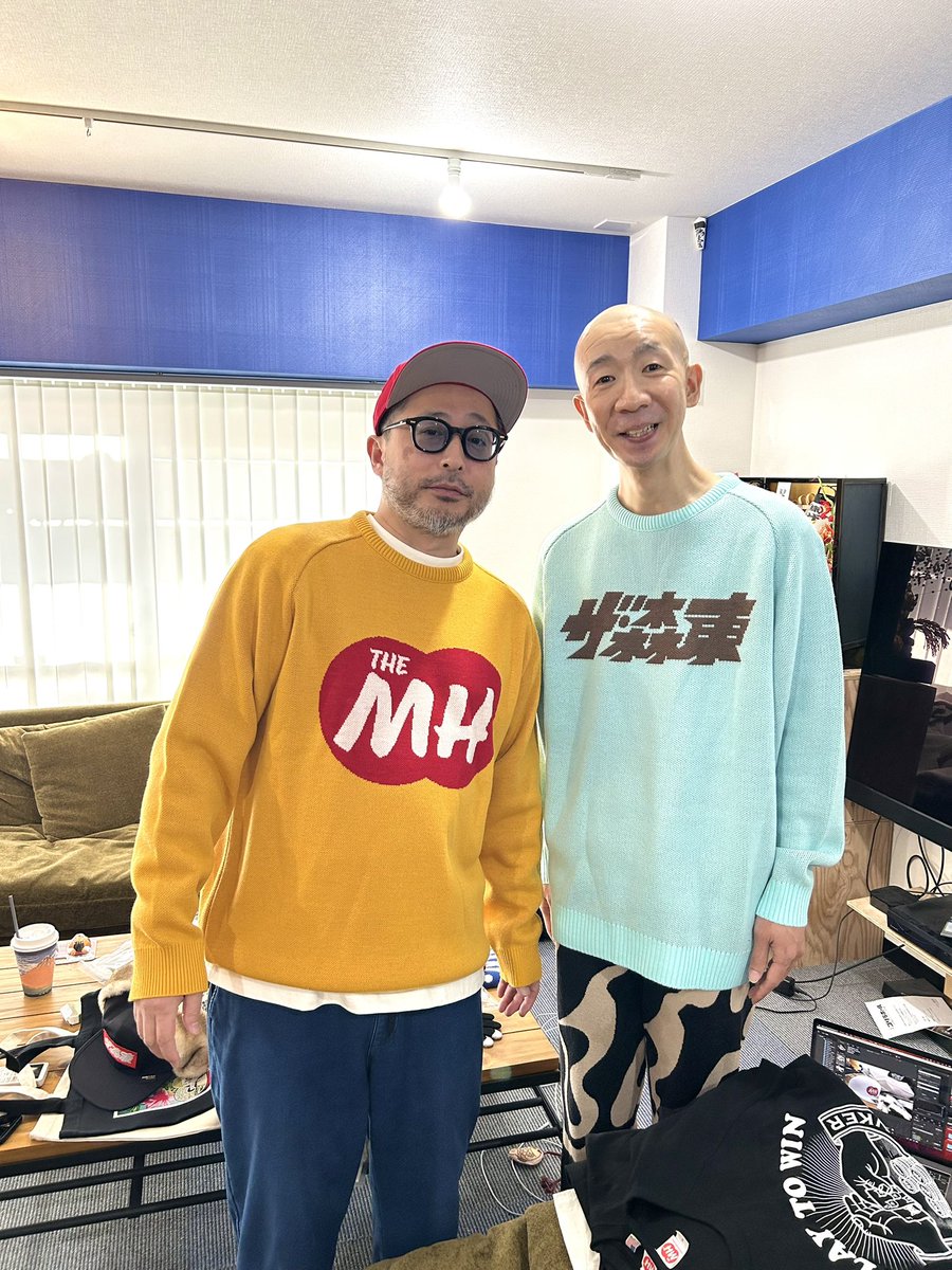 ザ・森東2026冬グッズの撮影しましたので発表お待ちください。勿論