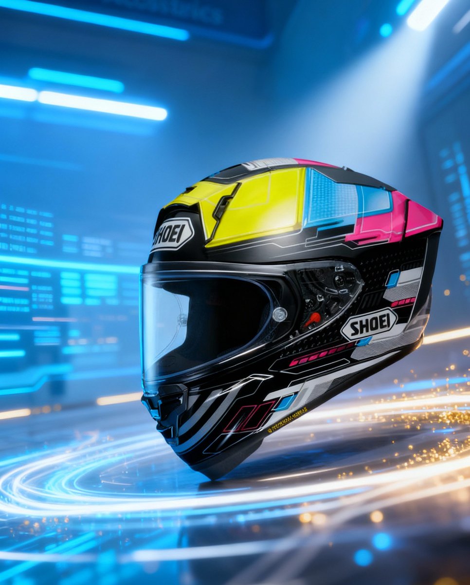 MotoGP DNA. Road-ready edge. The Shoei X-SPR Pro Proxy delivers