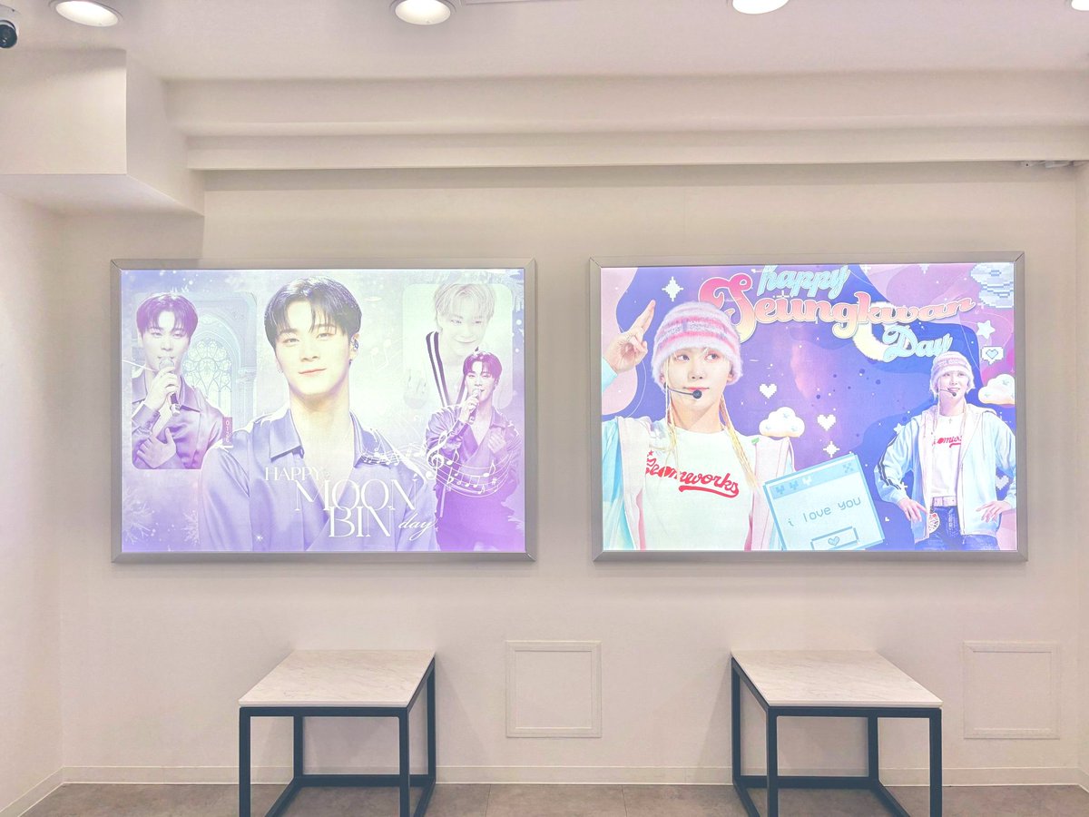 ASTRO ムンビンさん装飾(1/16~1/26) SEVENTEEN スングァンさん(1/15~1