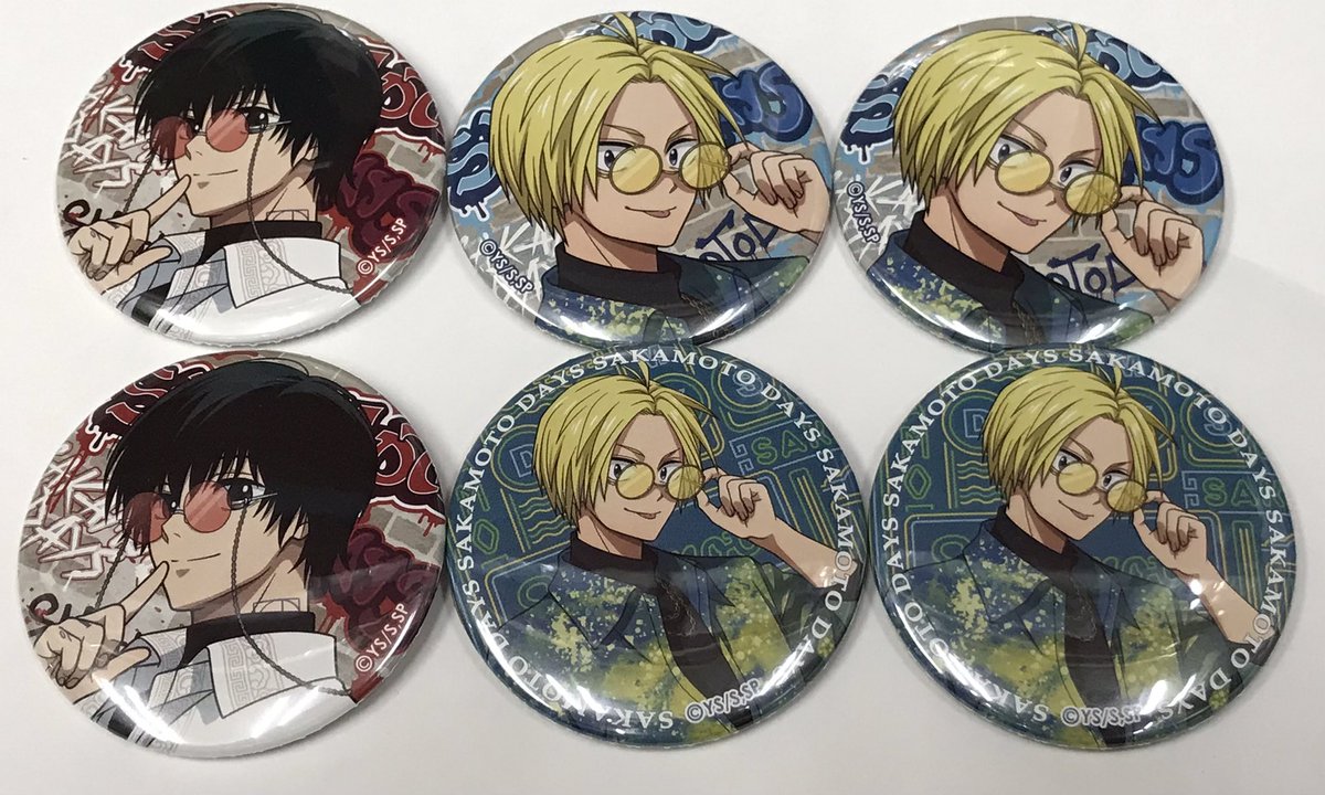 サカモトデイズ 朝倉シン 缶バッジ ジャンプショップ 原作 サカモト