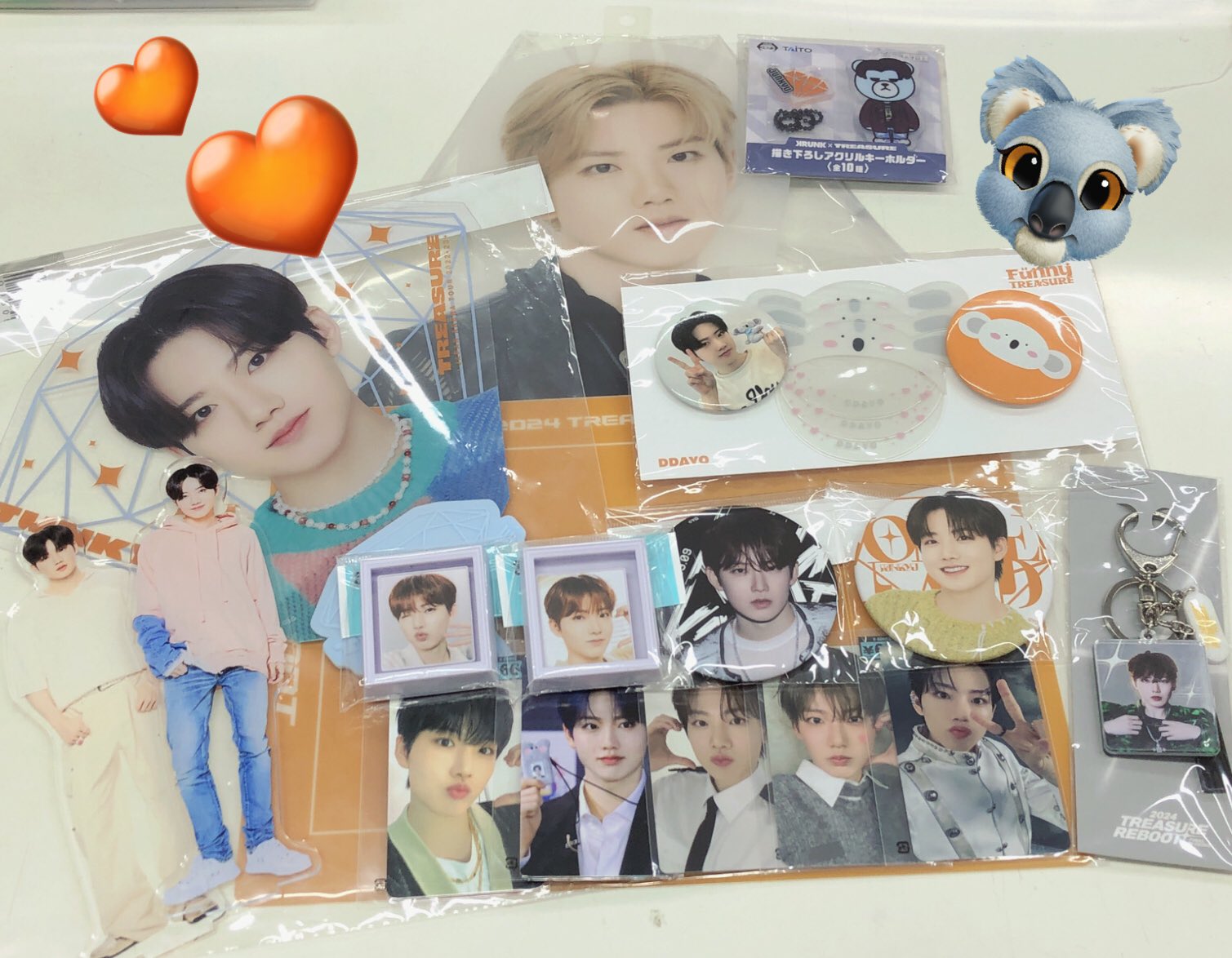 TREASURE ジュンギュ まとめ トレカ アクスタ TREASURE ジュンギュ