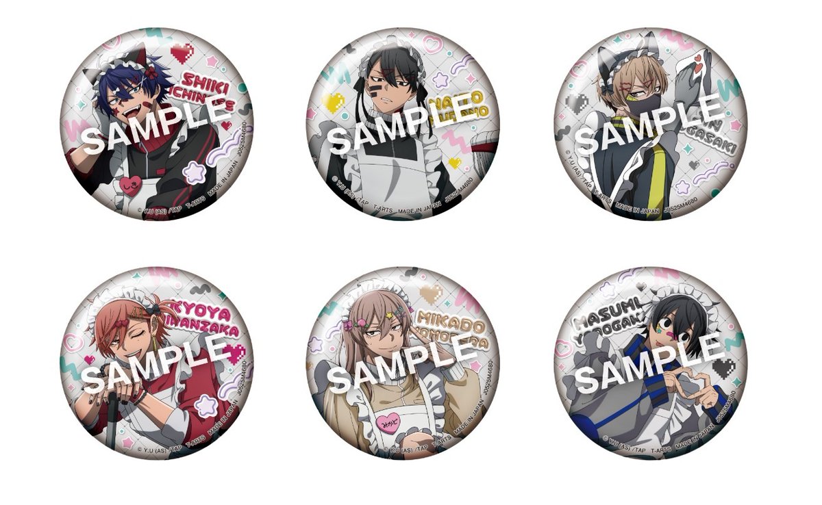 描き下ろしグッズが新登場！ 桃源暗鬼 ジャージメイドver. ▽予約は