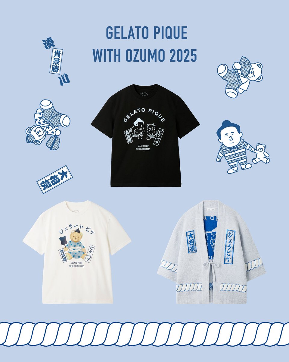 LIMITED ITEM】 GELATO PIQUE WITH OZUMO 2025 10.4 (sat)限定販売 貴