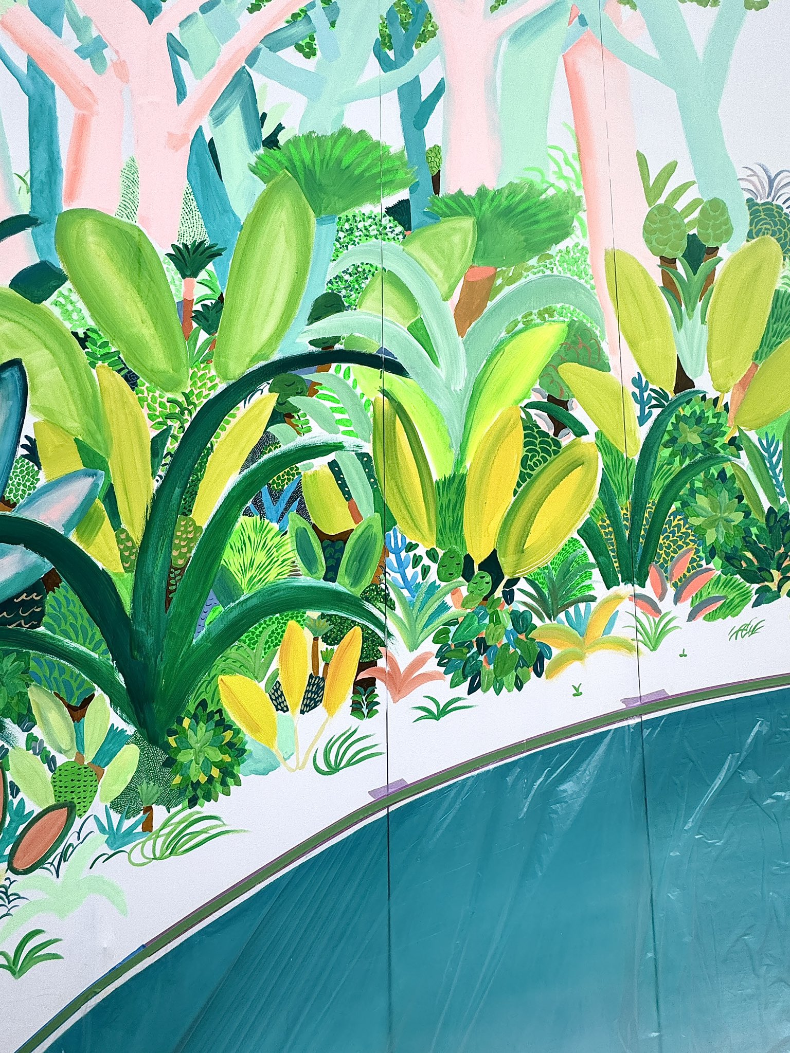 ECONECOさん キャンバスアート秘密ひみつの部屋 ECONECOさん