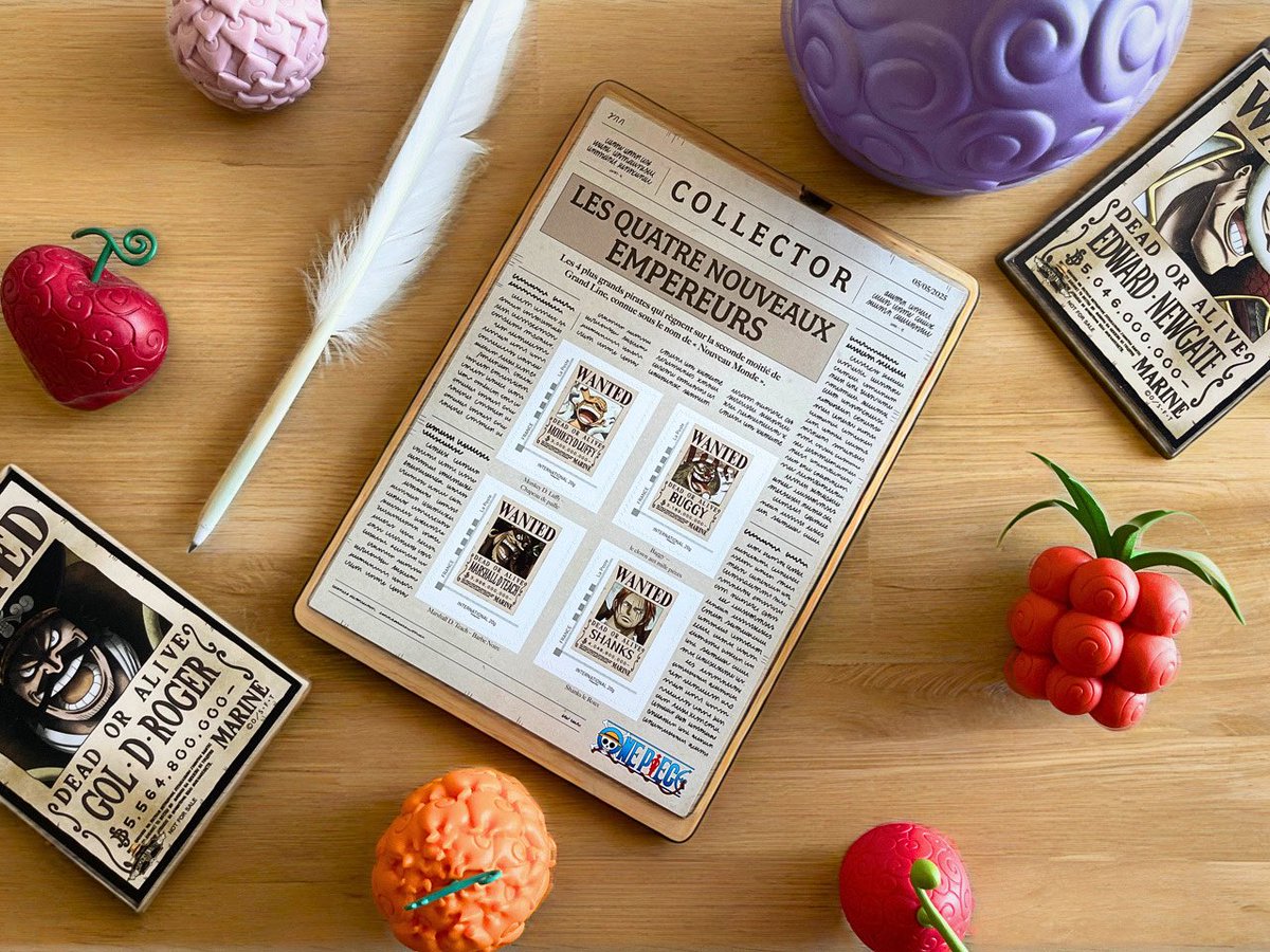 海外情報】 現在フランスで『ONE PIECE』の 記念切手が発売中です