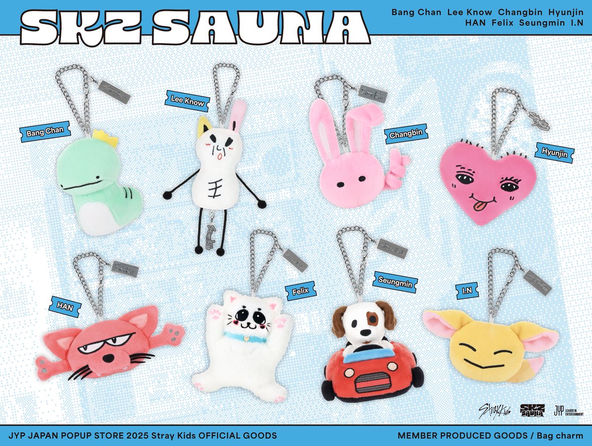 JYP JAPAN POPUP STORE 2025” Stray Kidsオフィシャルグッズ実写