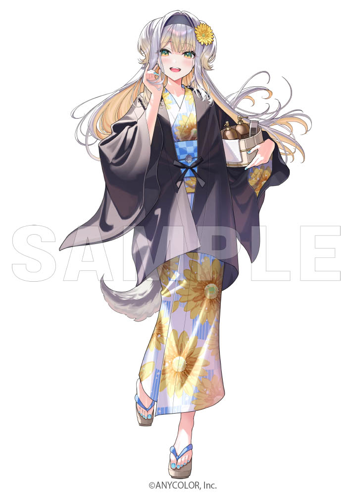 栞葉るりさん #ととのうにじさんじ」|大熊まいのイラスト