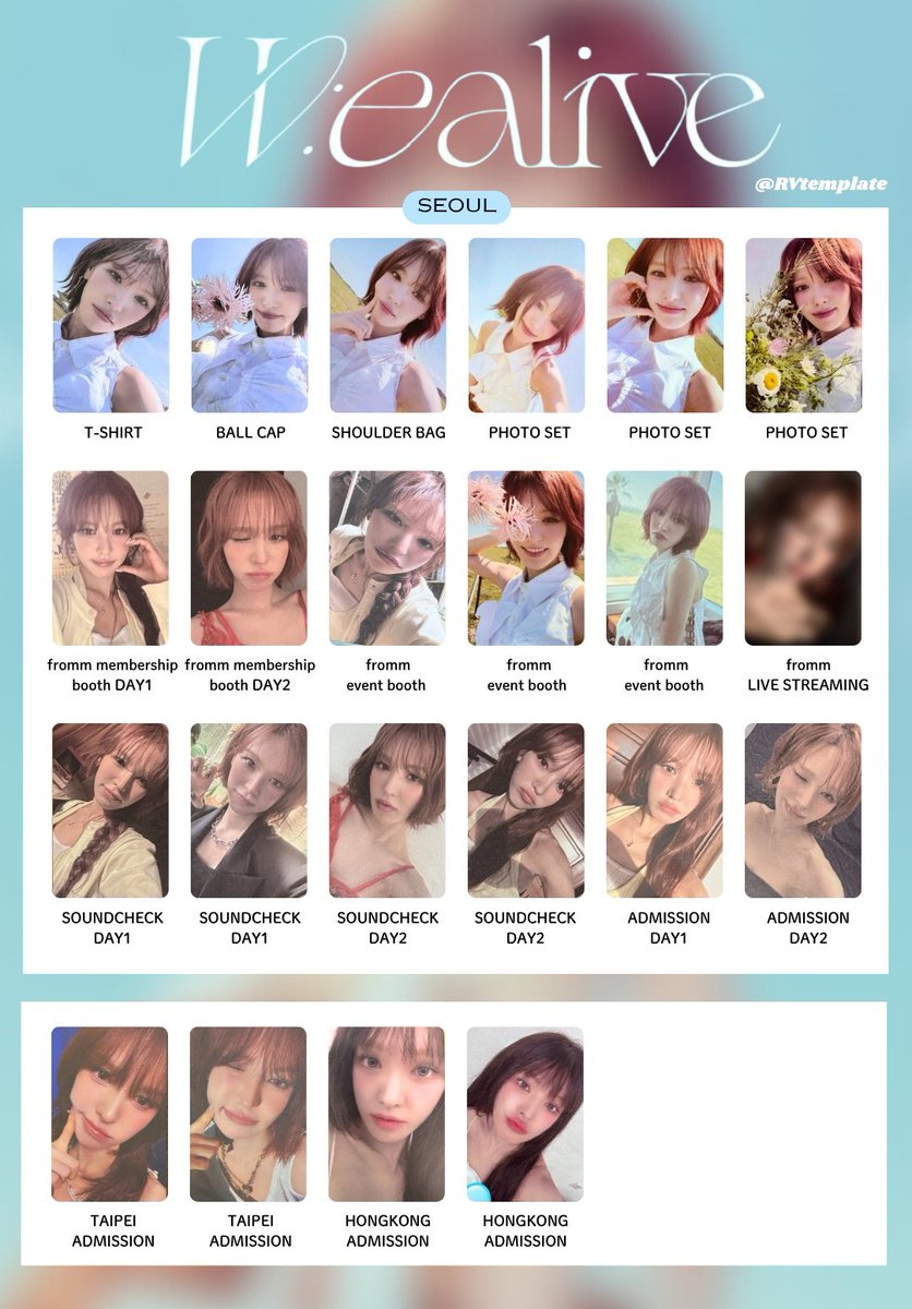 red velvet ウェンディ トレカ  セット Red Velvet ウェンディ Wendy トレカ シーグリ2022 - メルカリ