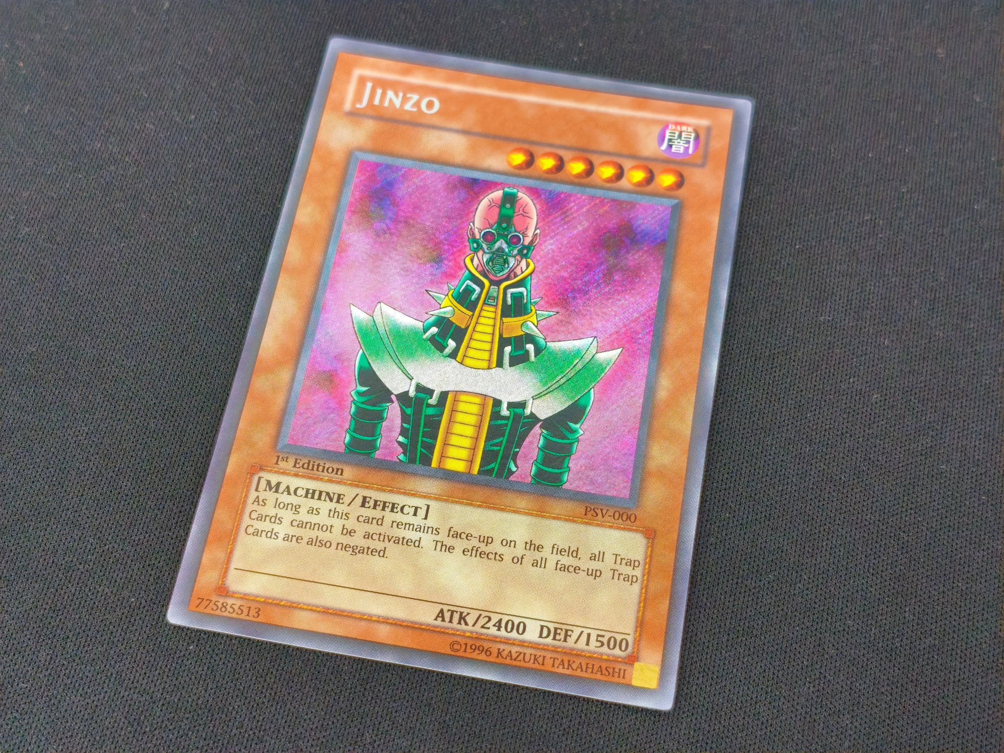 遊戯王】人造人間サイコショッカー【旧アジアシークレット】 JINZO