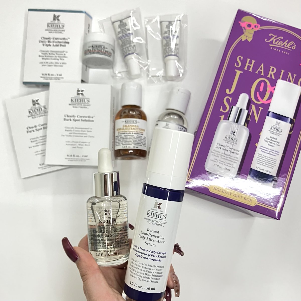 朝ビタ×夜レチ」で肌にご褒美を✨ #キールズ でお得なセットが販売中