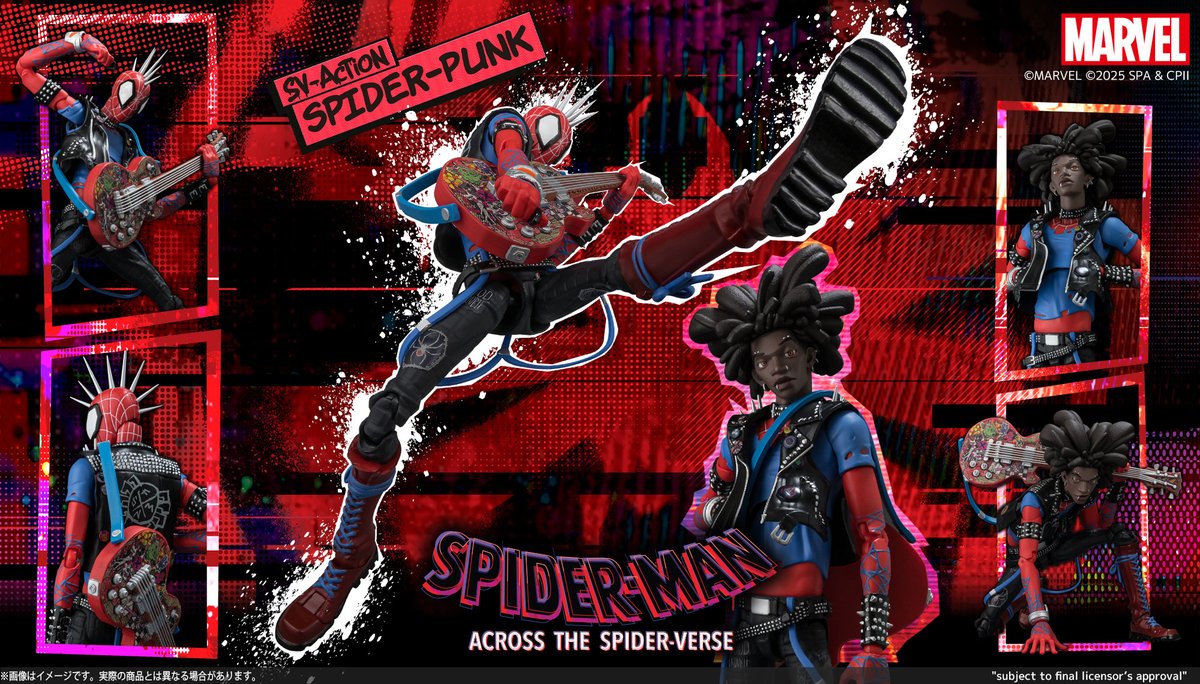 商品情報更新】 スパイダーマン：アクロス・ザ・スパイダーバースより