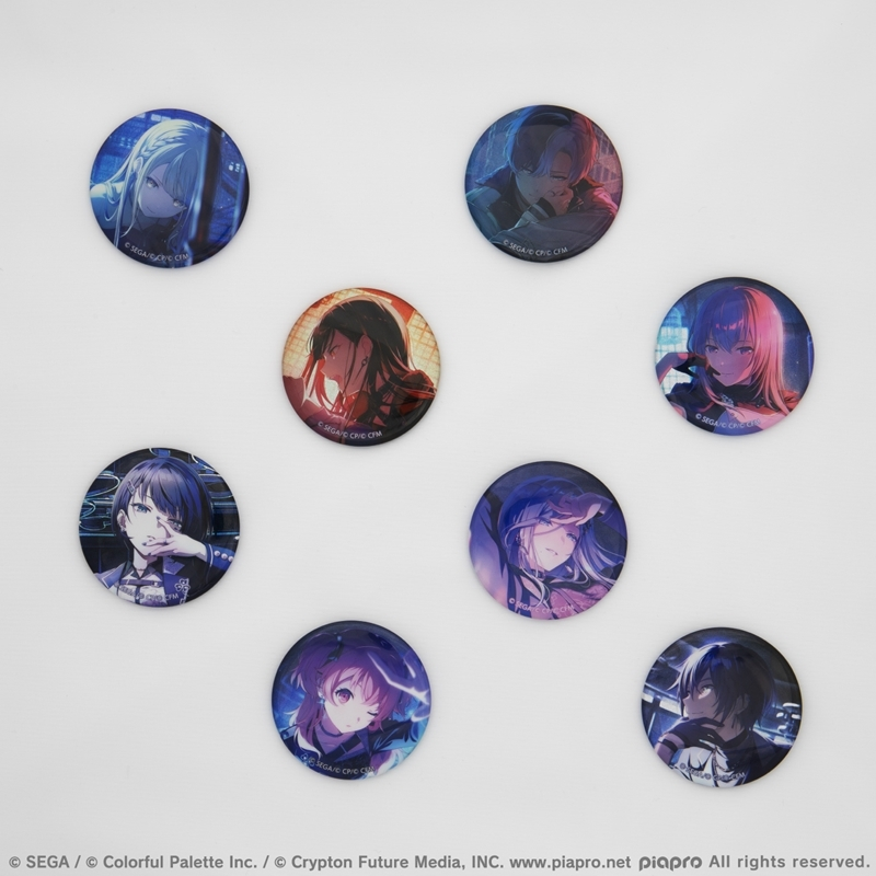 プロセカ」新グッズ情報📣 🎉グリッター缶バッジ イベントイラスト