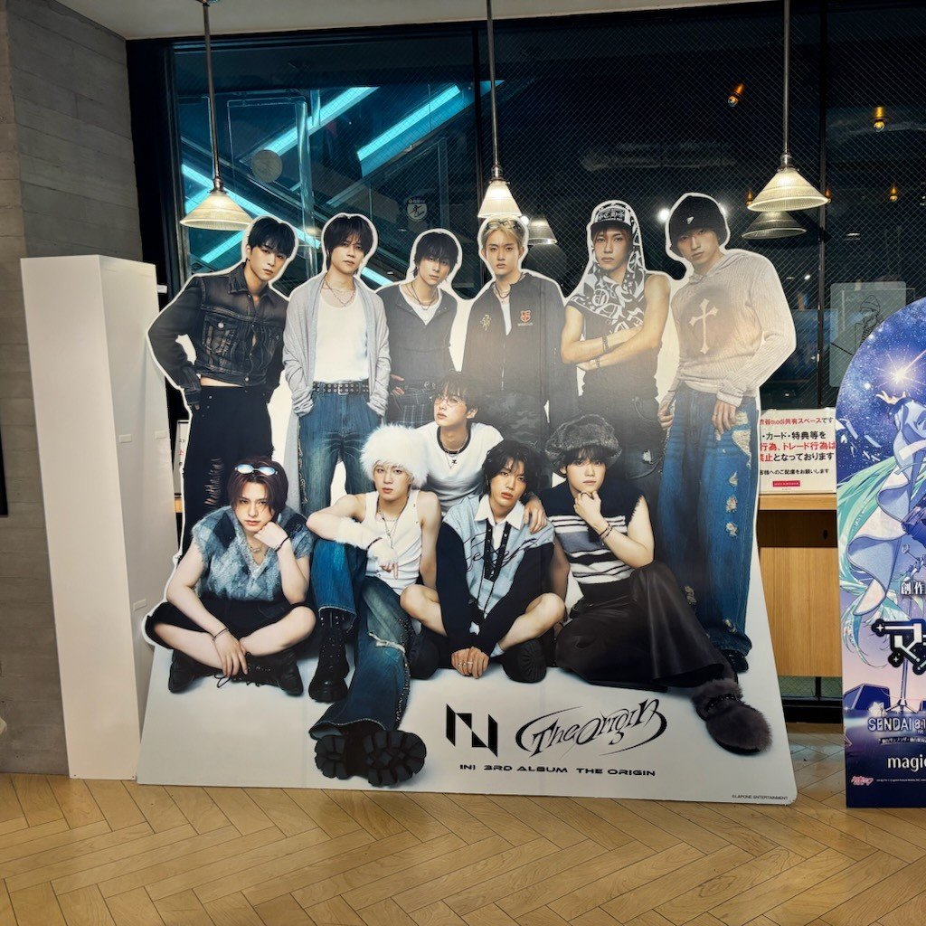 INI】 3RD ALBUM 『THE ORIGIN』 店頭分・予約分6Fにて販売中です