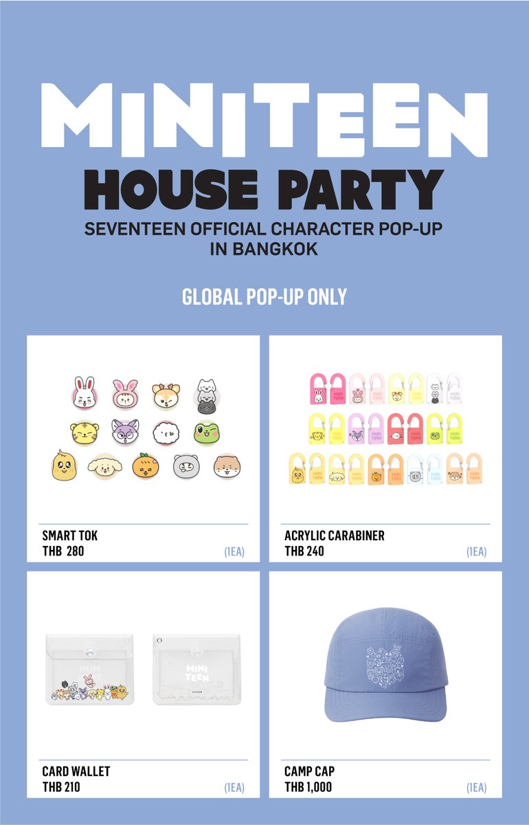Seventeen pop up in bangkok the8トレカ SEVENTEEN POP-UP in Bangkok | Siam Discovery