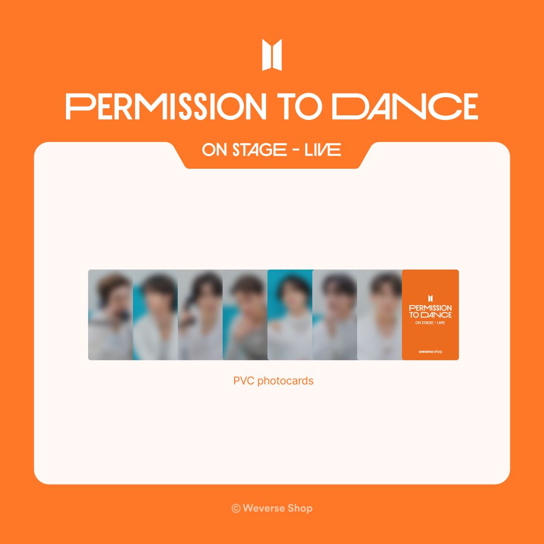 🔊BTS「PERMISSION TO DANCE ON STAGE - LIVE」リリース記念の購入者