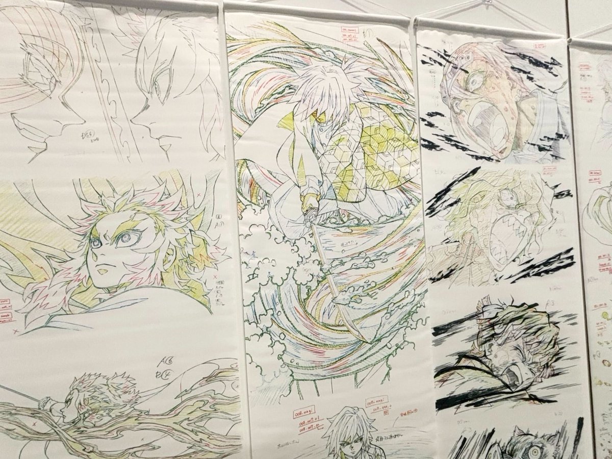 鬼滅の刃 アクリル色紙 A4 SMASH 15 OP 集合 鬼滅の刃 アクリル色紙 A4