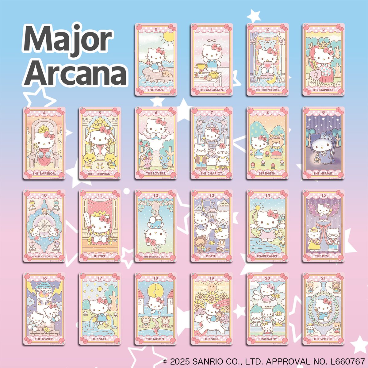 ルナズハローキティタロット」がルナファクトリーから新登場