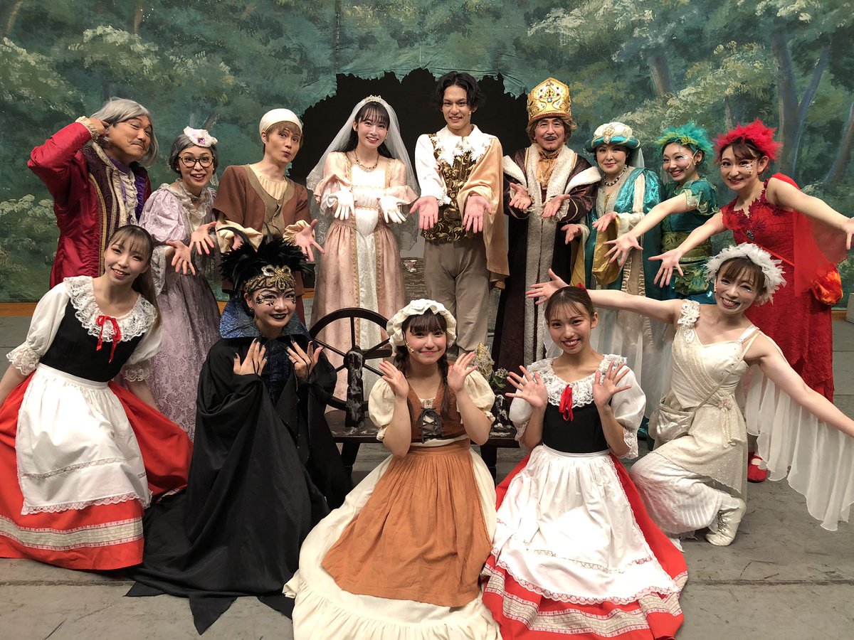 昨日、上富田文化会館にて ミュージカル「眠れる森の美女」公演が無事